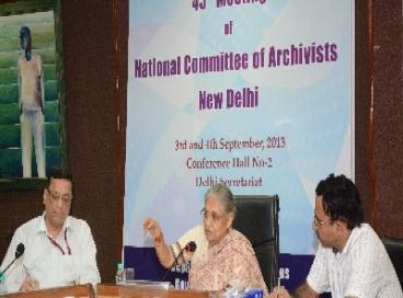  45th Meeting of National Committee of Archivists 03-04 Sepetember 2013