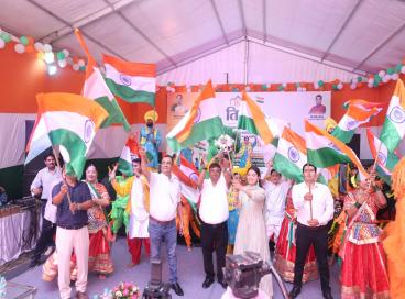 दिनांक 17.08.2026 को ‘हर घर तिरंगा’ अभियान के अंतर्गत साहित्य कला परिषद एवं दिल्ली अभिलेखागार द्वारा आयोजित सांस्कृतिक कार्यक्रम।