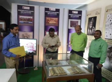  Heritage City - Delhi (along with original Sanskrit manuscripts) and Bapu in Delhi